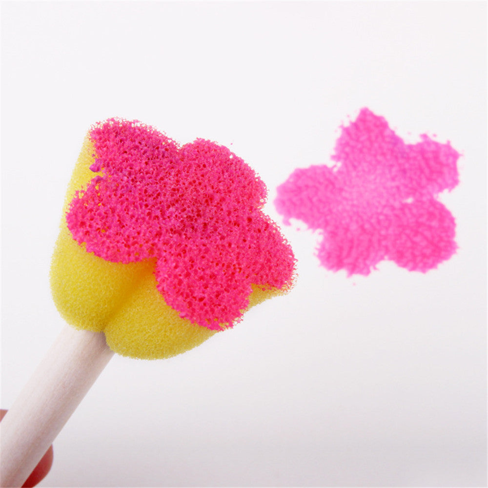 Art & Craft - 4 / 5pcs Toddlers Sponge Dabbers