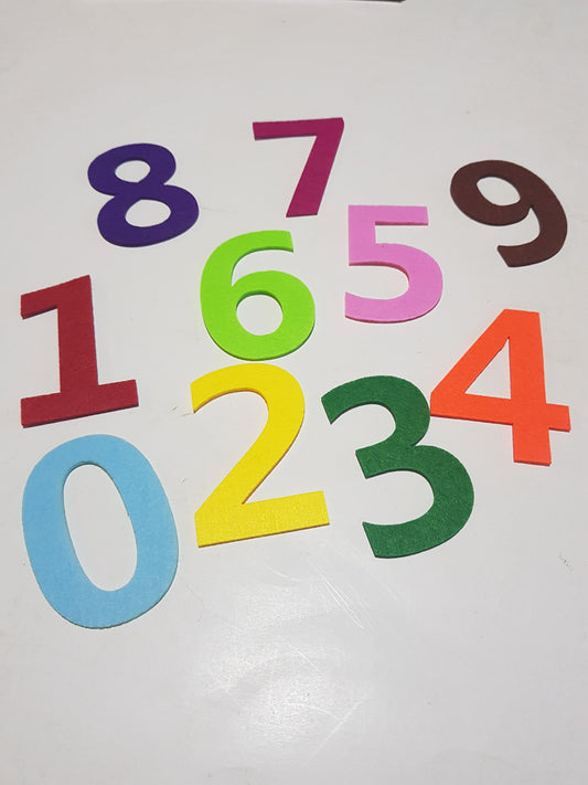 Felt Numbers-  0-9