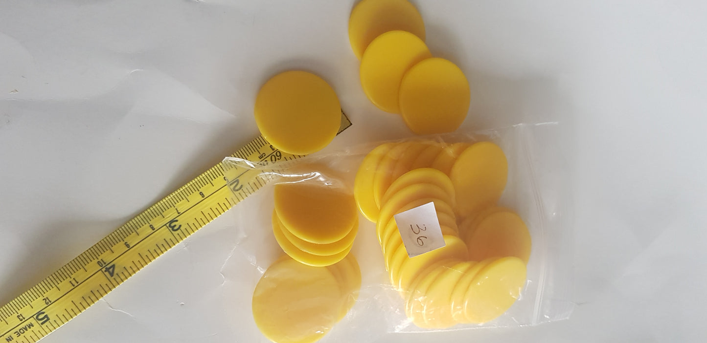 Clearance - Plastic Disc / Counters - different colours and quantity