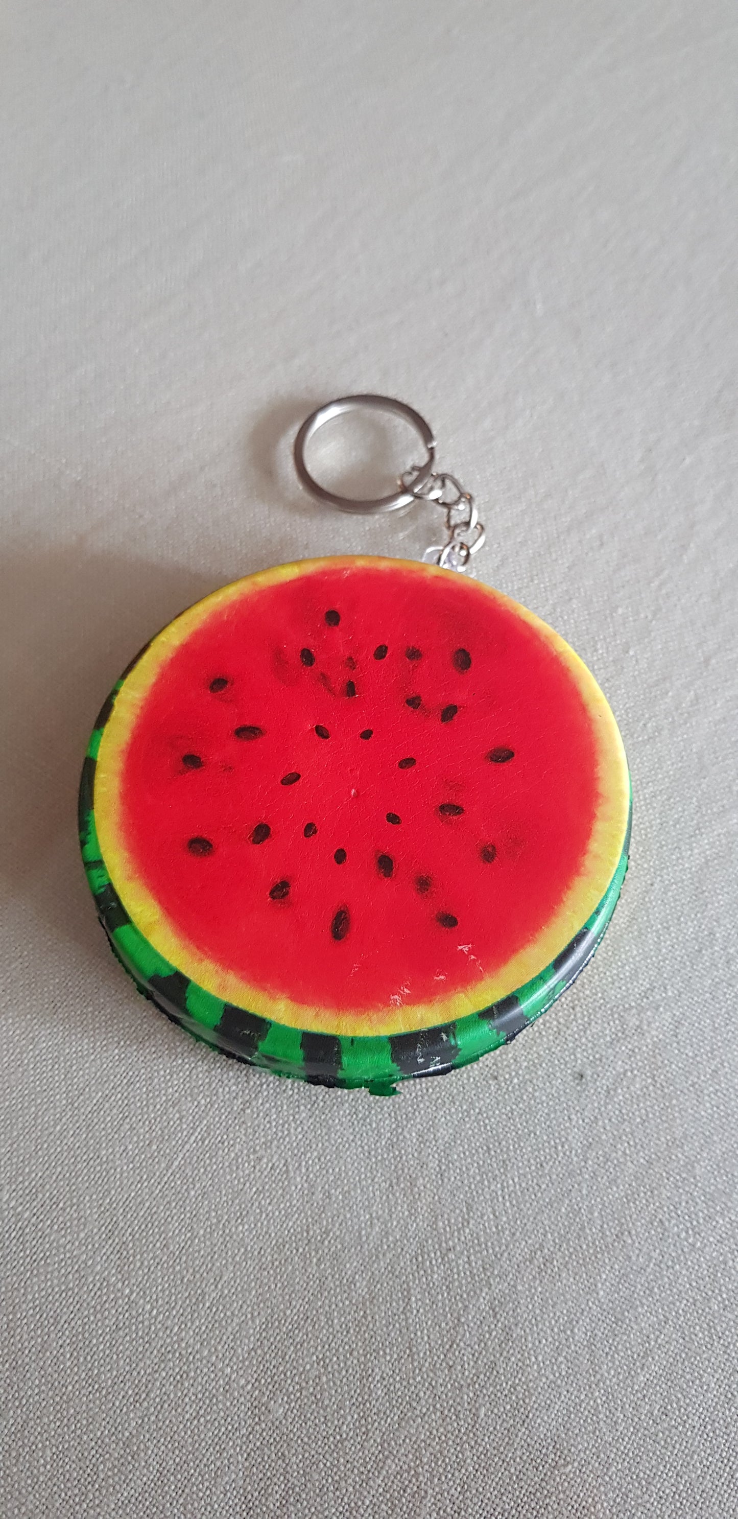 Cute Polyfoam Fruit Slice Key Chain