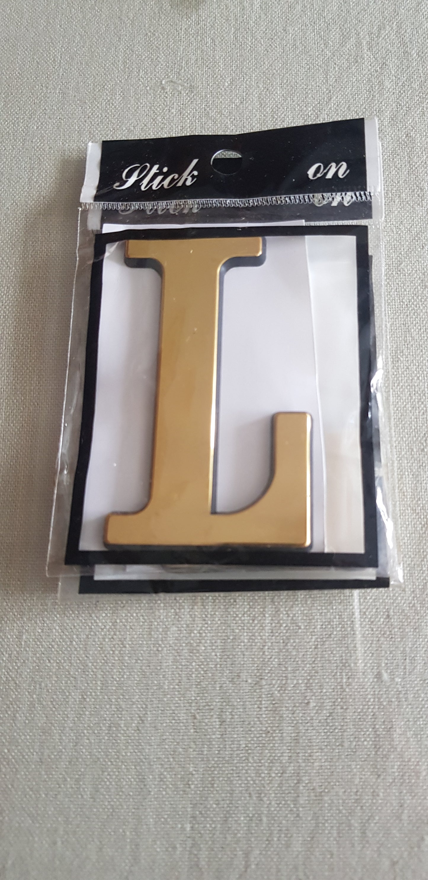 Clearance Mini Stick On Letters