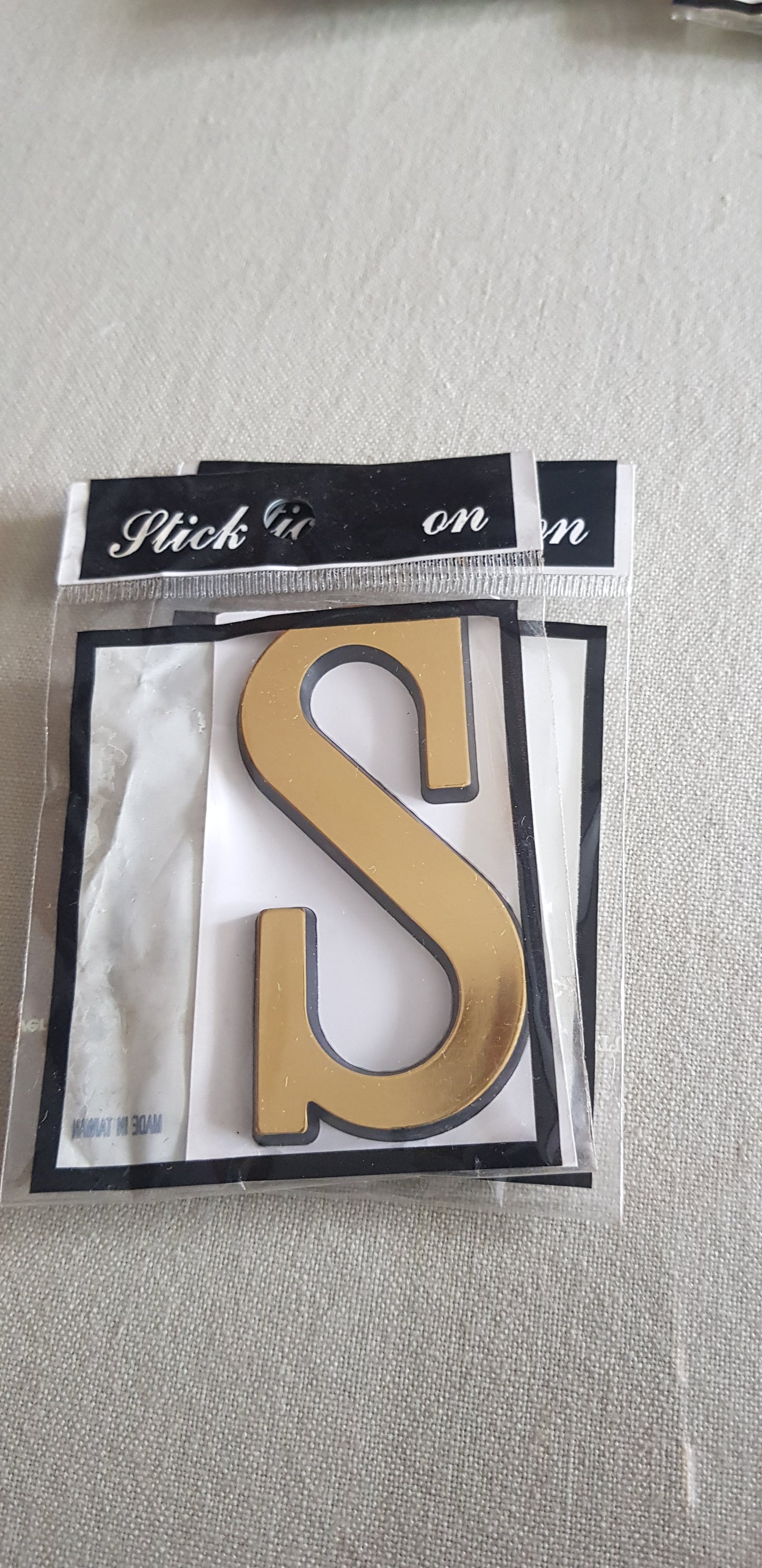 Clearance Mini Stick On Letters