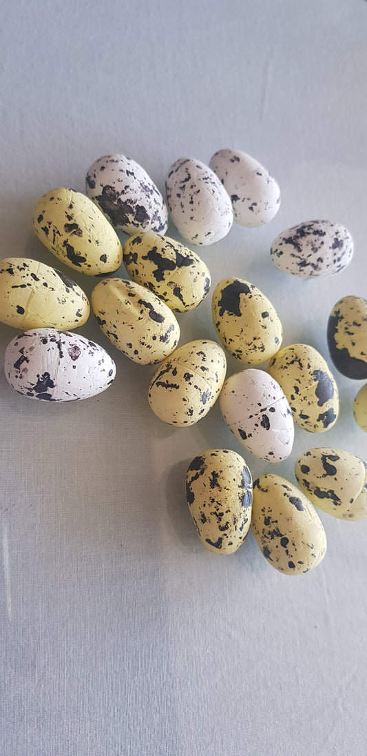 Decor Display - 10 Quail Bird Eggs