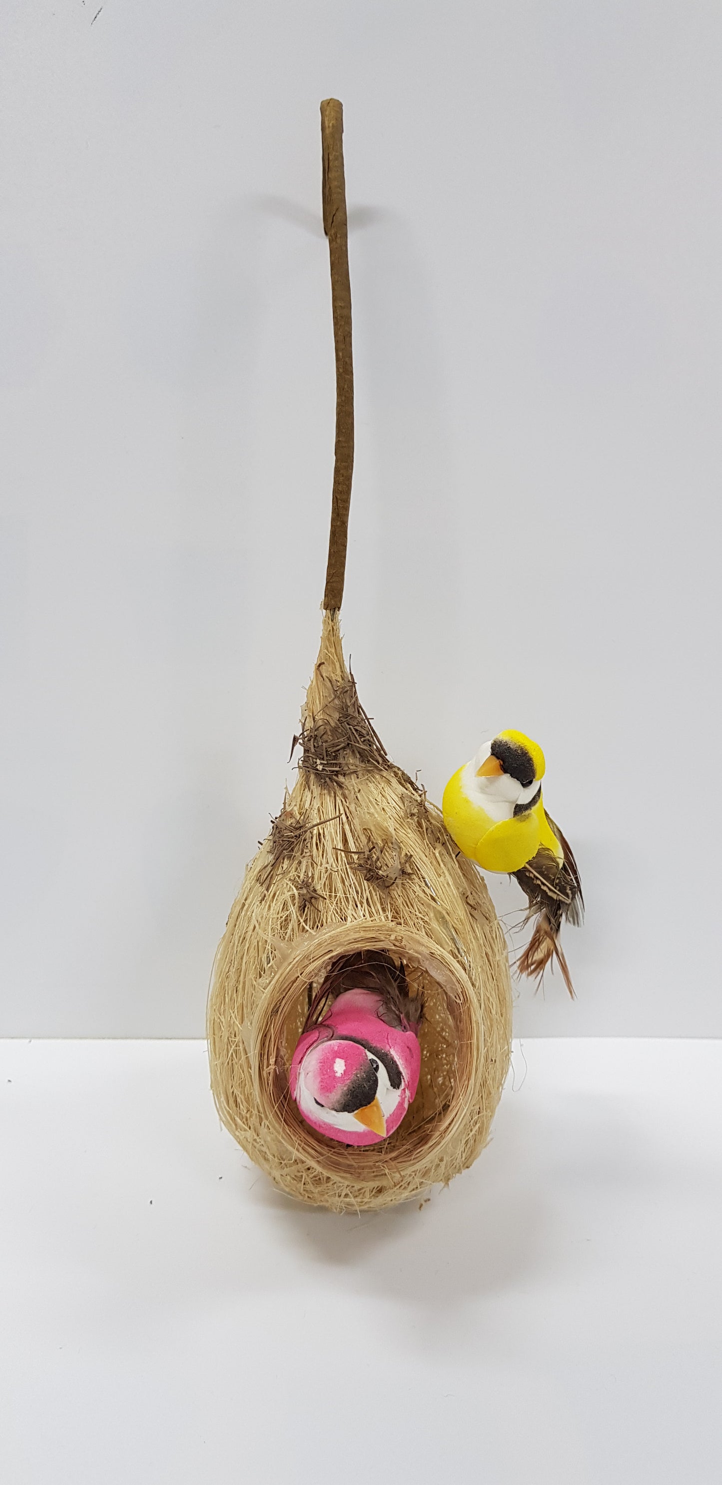 Cultural Display / Decor - Bird Nest with 2 Birds