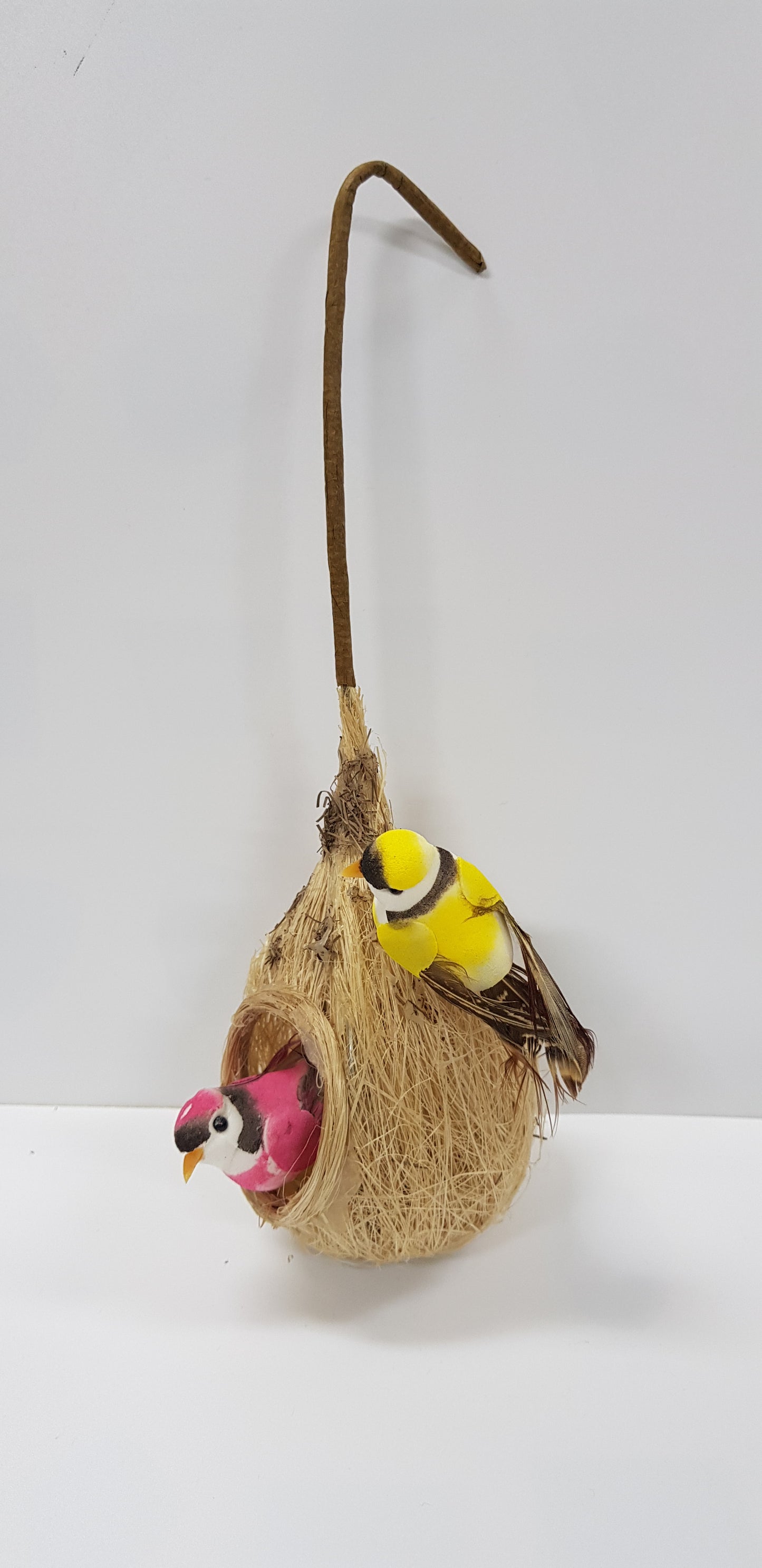 Cultural Display / Decor - Bird Nest with 2 Birds