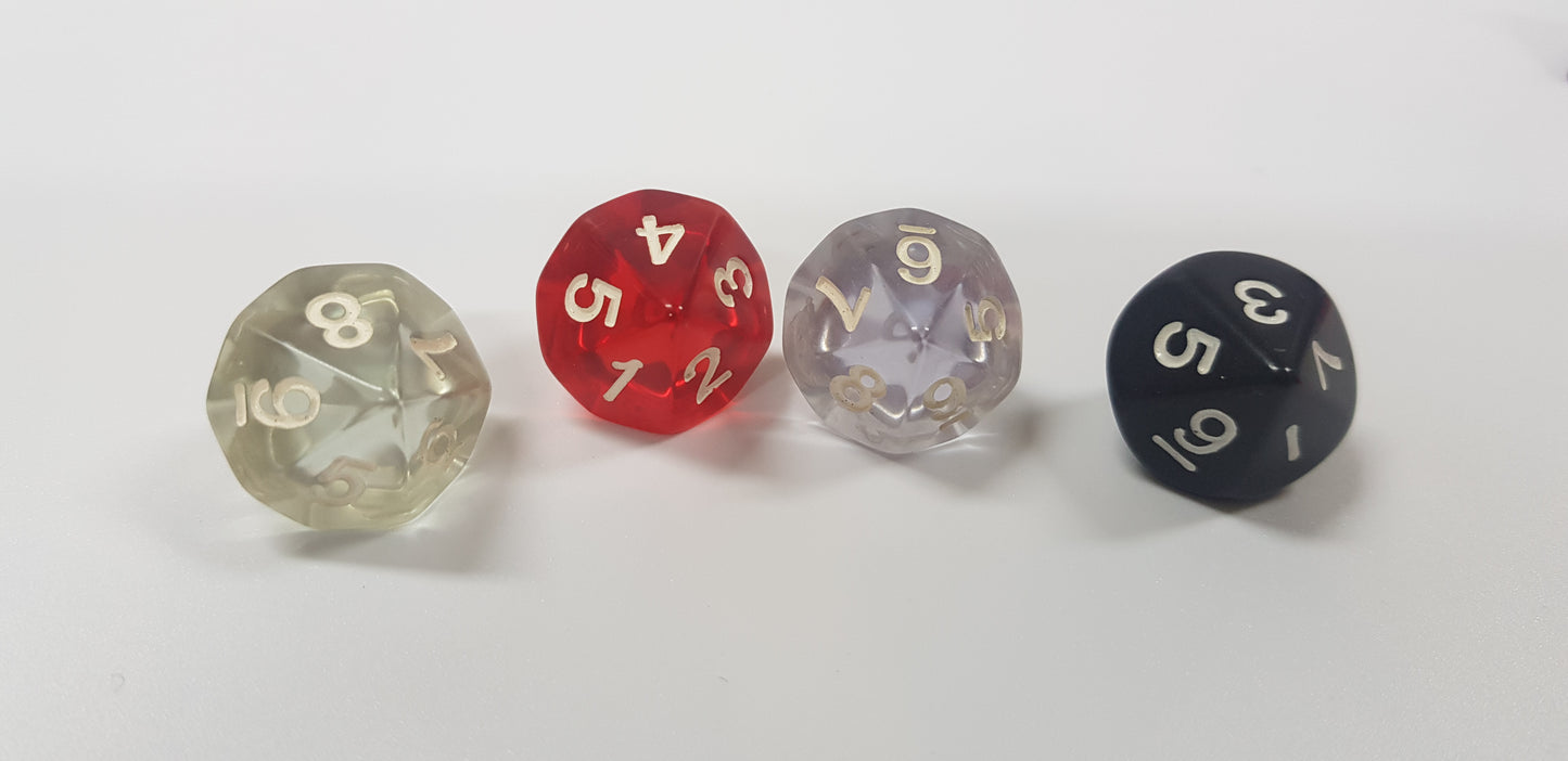 10 Sided Dice for Math Games