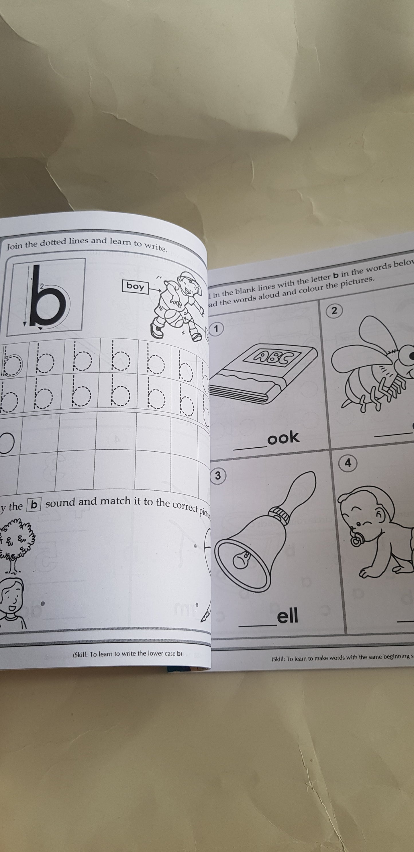 Clearance English Workbook for Kindergarten 4-6yrs