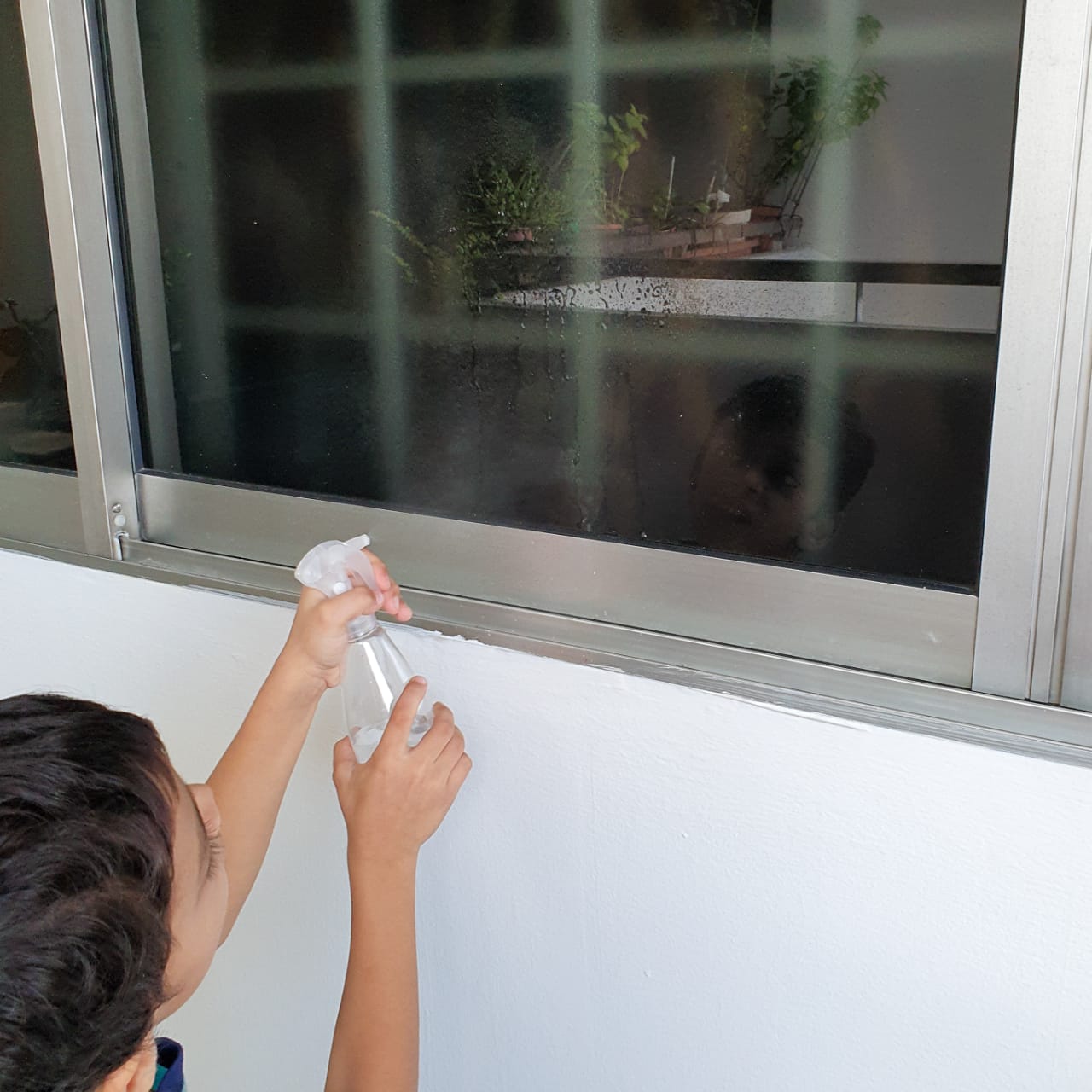 Montessori Practical Life Skills - Cleaning window Set