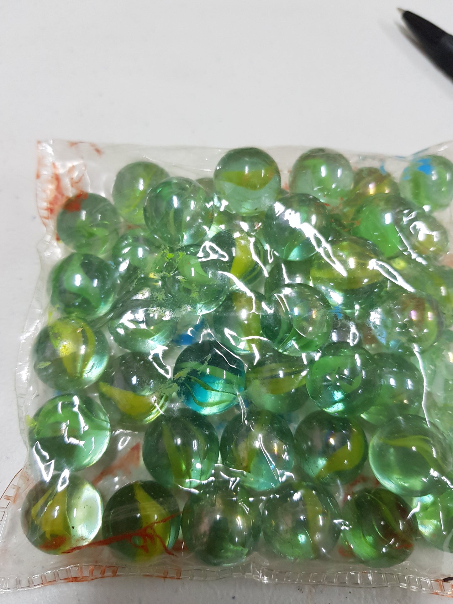 Clearance - Glass Marbles- Pack of 50/70 pcs