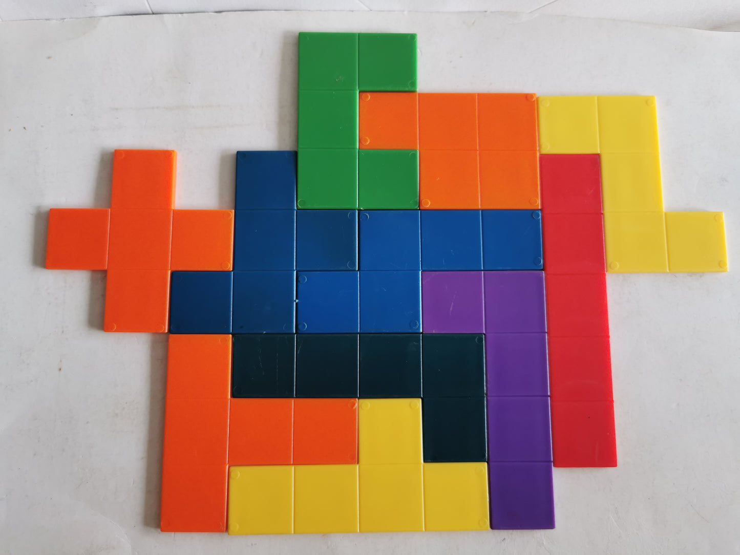 Rainbow tessellation Tiles Manipulative