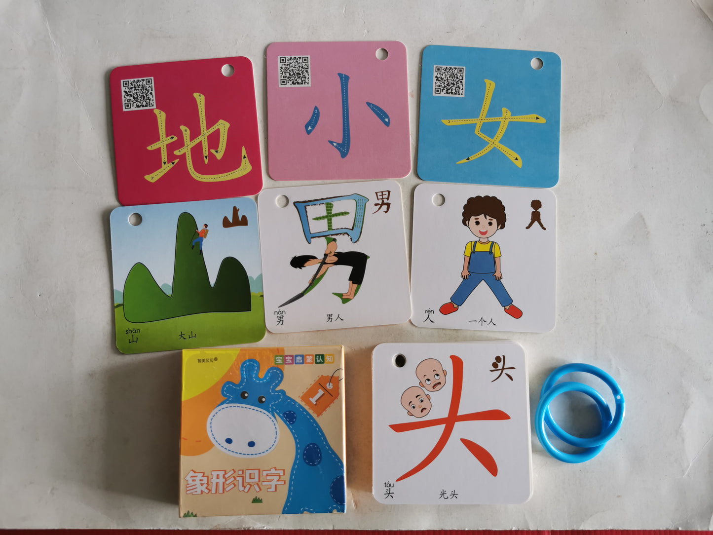 32 pcs Chinese flashcards - level 1