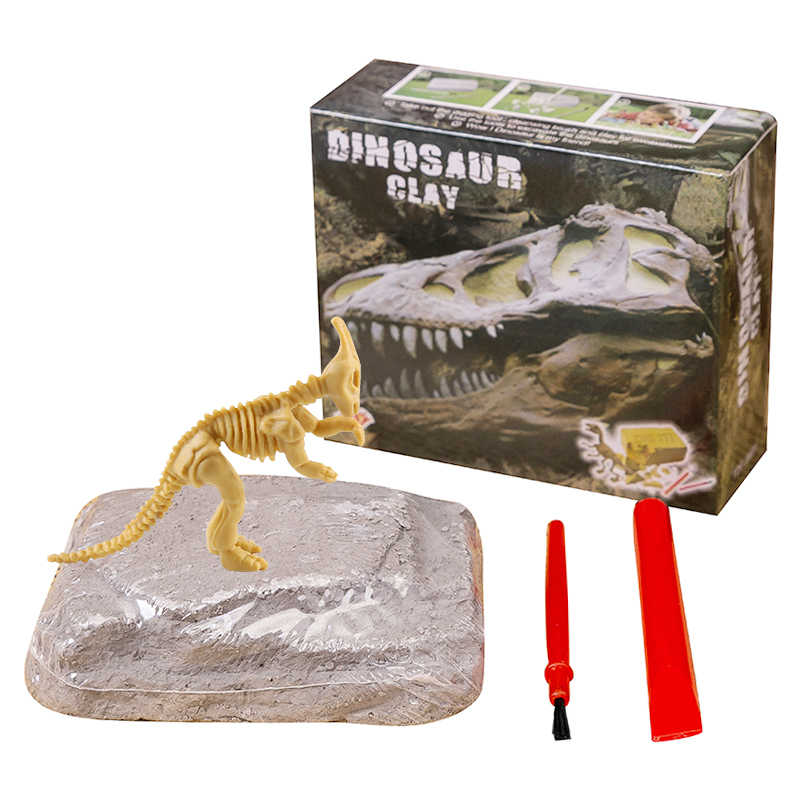 DIY _3D Mini-  Skeleton Dinosaur Excavation Kit