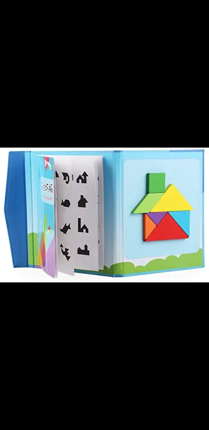 Magnetic Tangram Puzzle