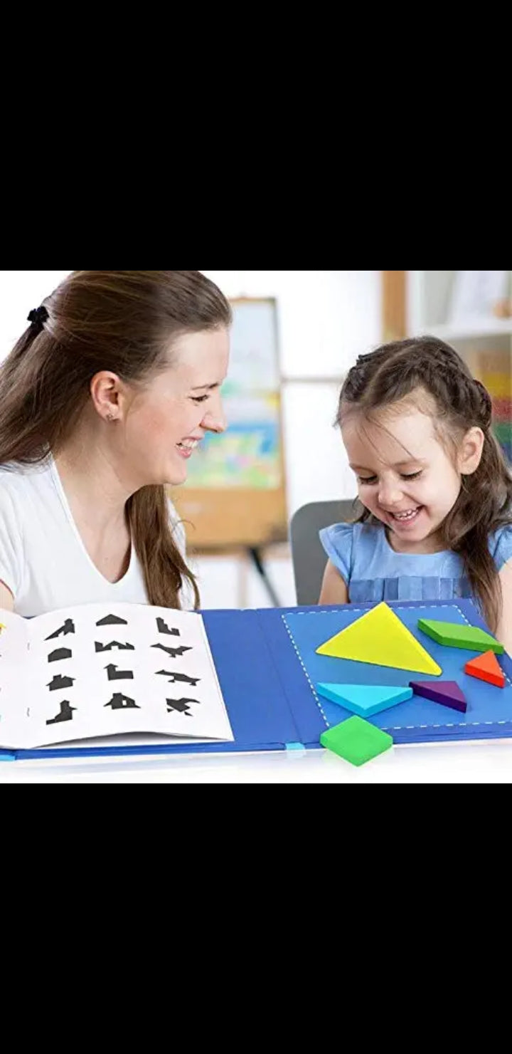 Magnetic Tangram Puzzle