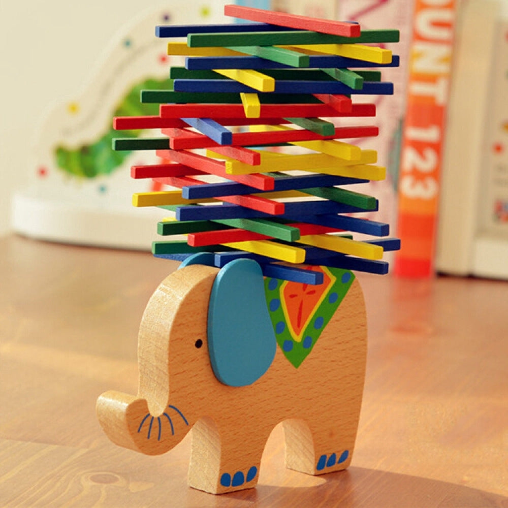 Interactive Elephant Balance Beam