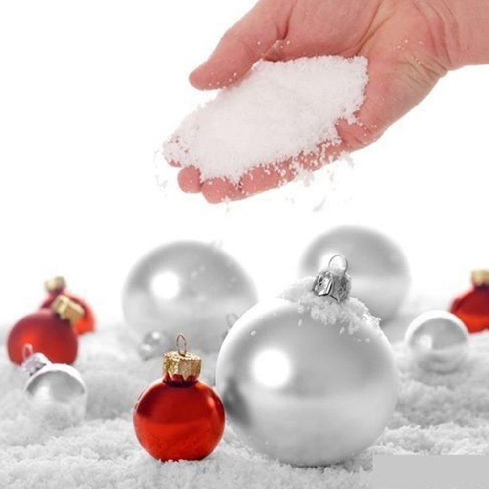 Instant Artificial fake Snow - Christmas Sensory Play _ Pretend Play