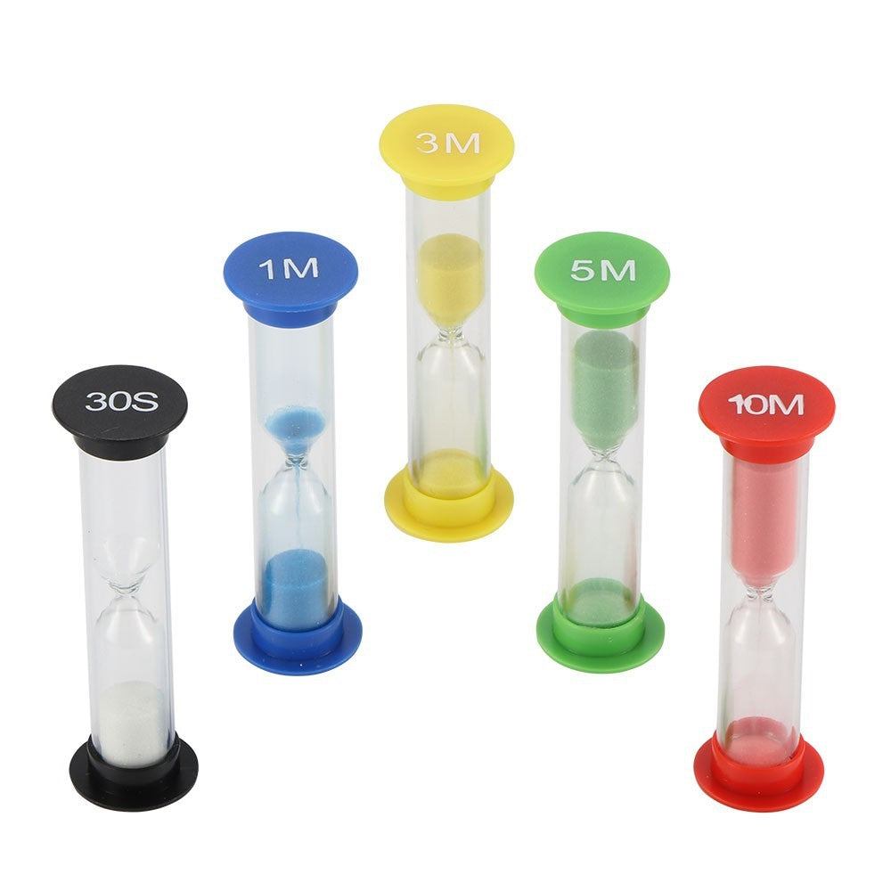 Colorful Sand Hourglass 5 Pcs /6 PCs