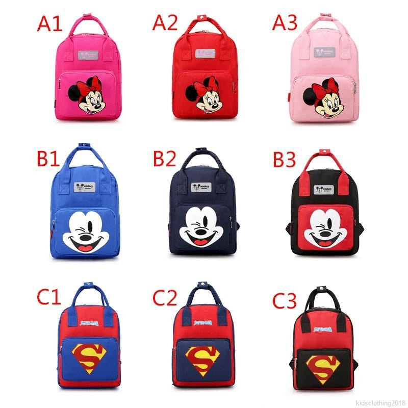 Kids Boy/Girl Mickey/Minnie Mouse Backpack