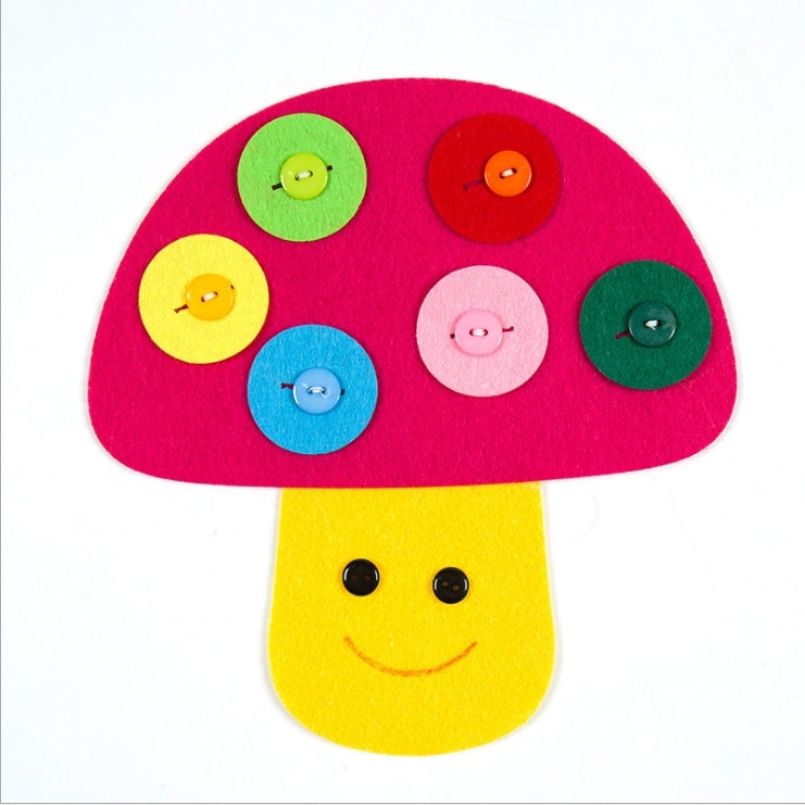 Felt Button/Zipper Activity For Fine Motor Skills