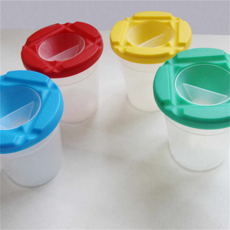 Spill Proof  Plastic Paint Containers