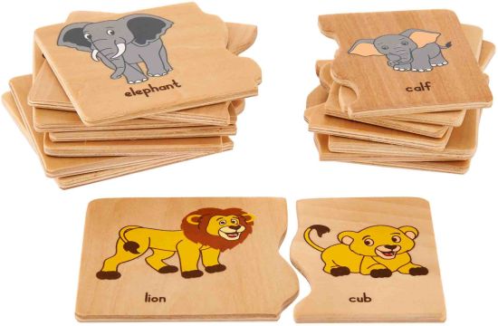 Animal & Young (Baby) Matching- Find & Match Puzzle