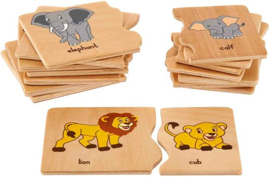 Animal & Young (Baby) Matching- Find & Match Puzzle