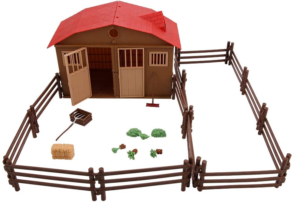 Montessori Grammar Series - Phonetic Farm series - Barn model display