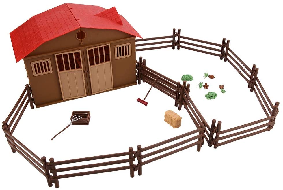 Montessori Grammar Series - Phonetic Farm series - Barn model display