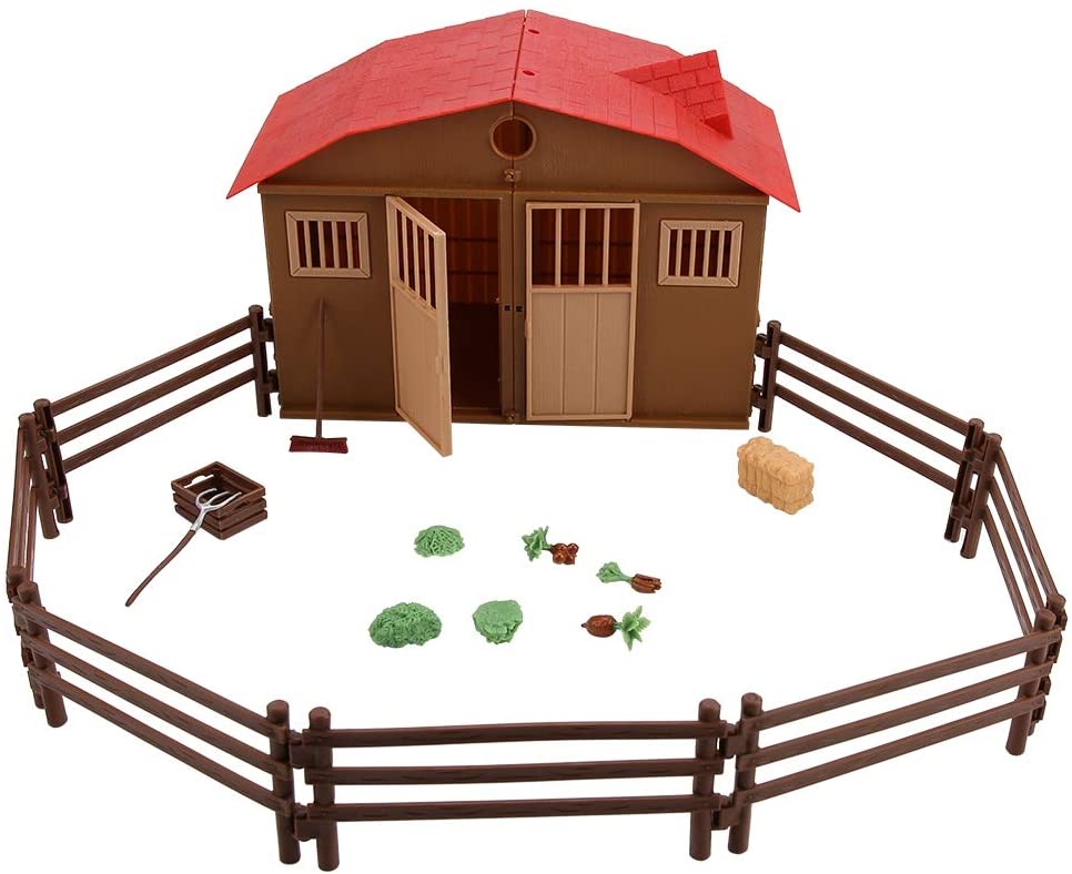 Montessori Grammar Series - Phonetic Farm series - Barn model display