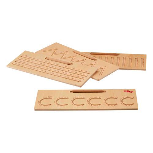 Wooden - Pattern Tracing Boards - Basic