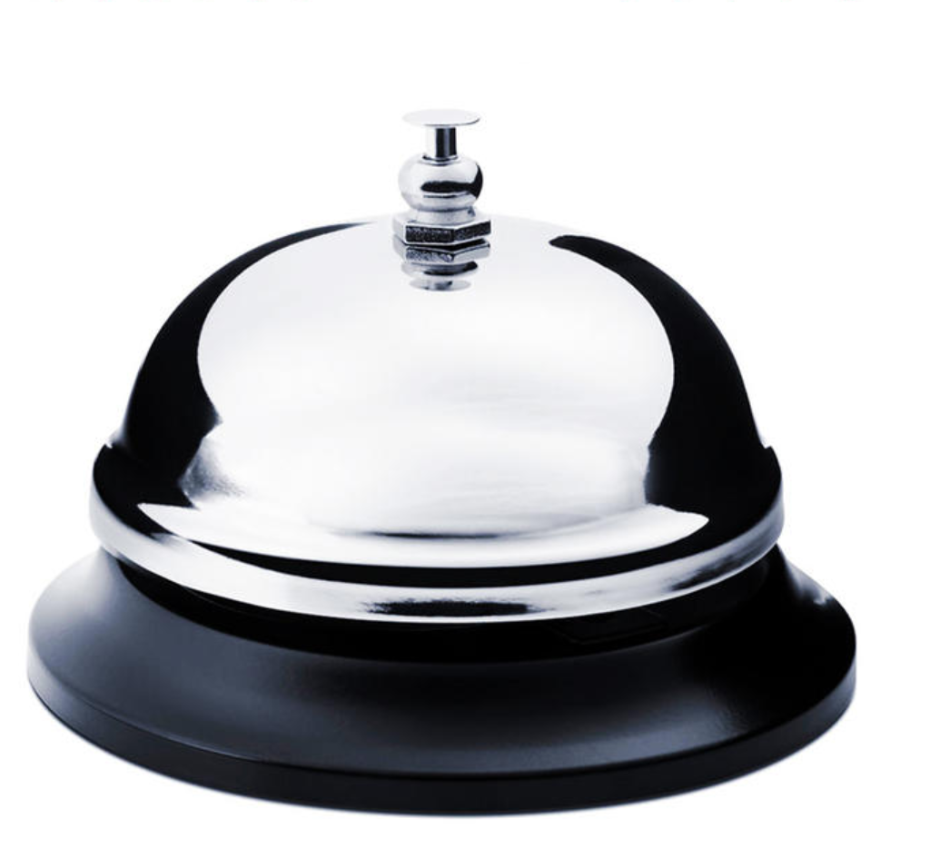 Stainless Steel- Call Desk Bell