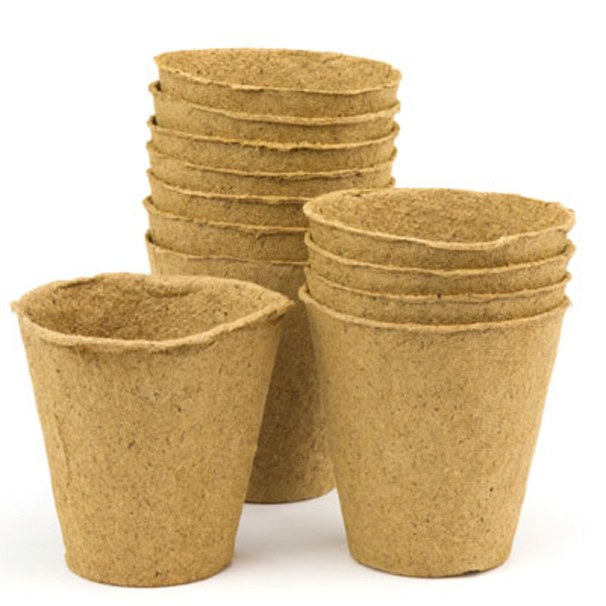 Environment Friendly Biodegradable Brown Paper Pulp Plant Seeds Pots