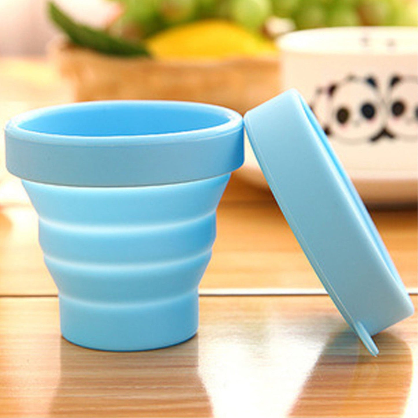 Silicone Drinking Collapsible Folding Cup