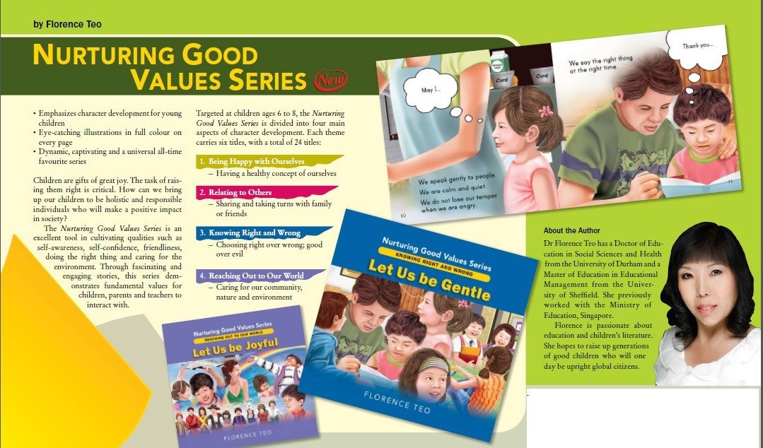 Nurturing Good Values Series - Being Happy With Ourselves - RightToLearn.com.sg
 - 2