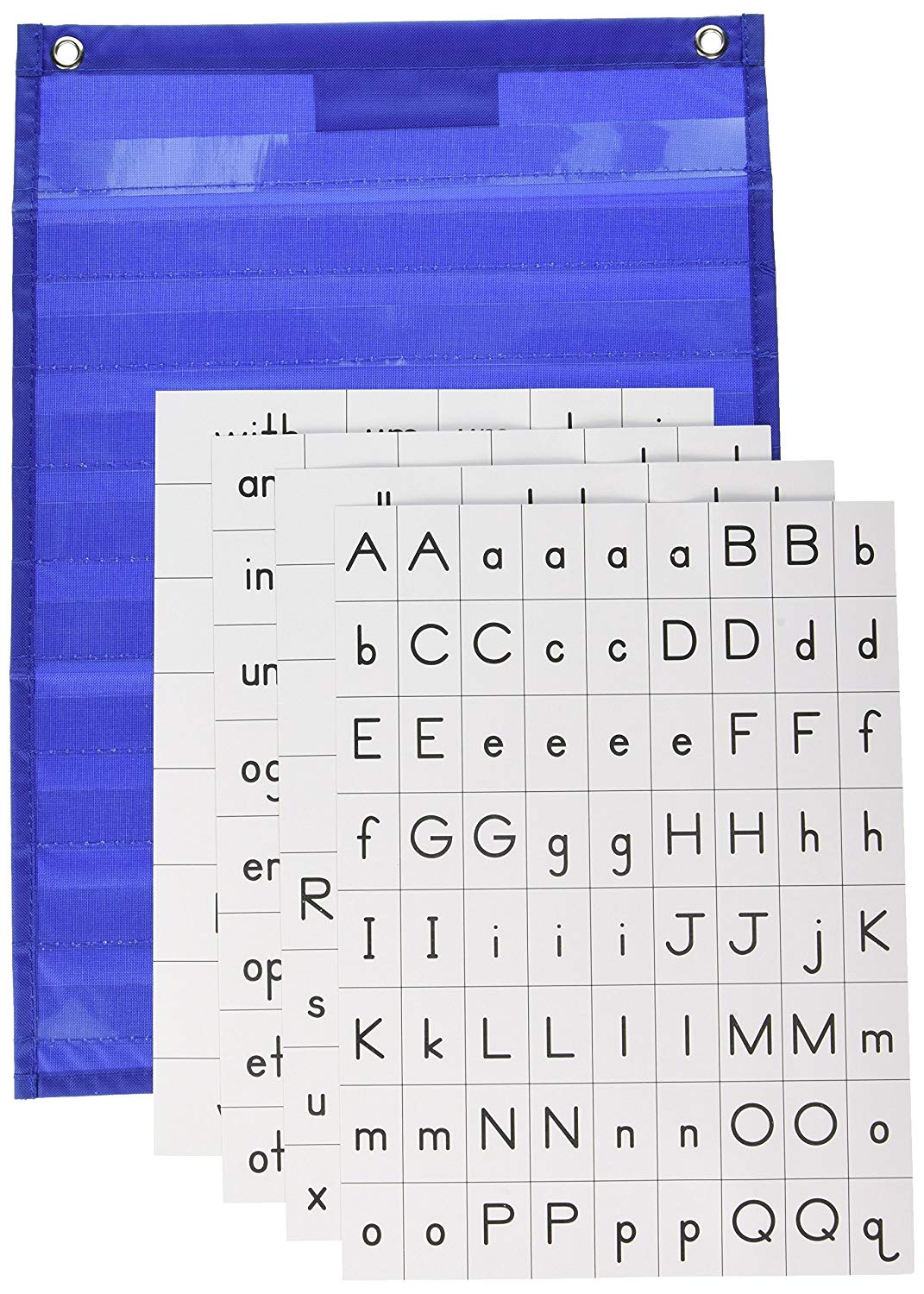 Carson Dellosa Desktop Vertical Plastic Pocket Chart