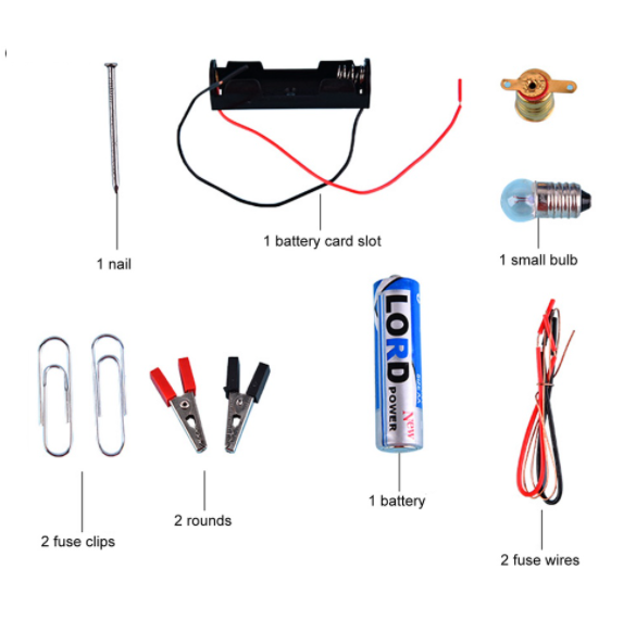 DIY - Simple Circuit - Electricity Kit - learn all about open and close circuits