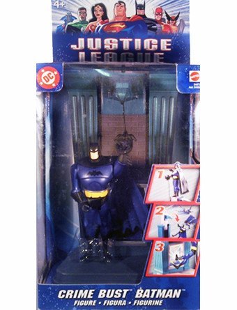 Justice League - Crime Bust Batman - 2003 Mattel - RightToLearn.com.sg
