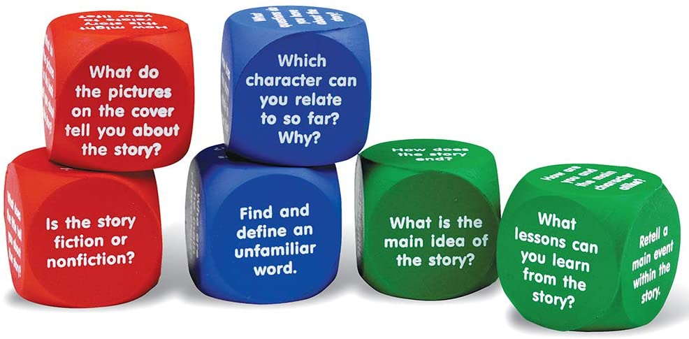 Learning Resources - Reading Comprehension Cubes