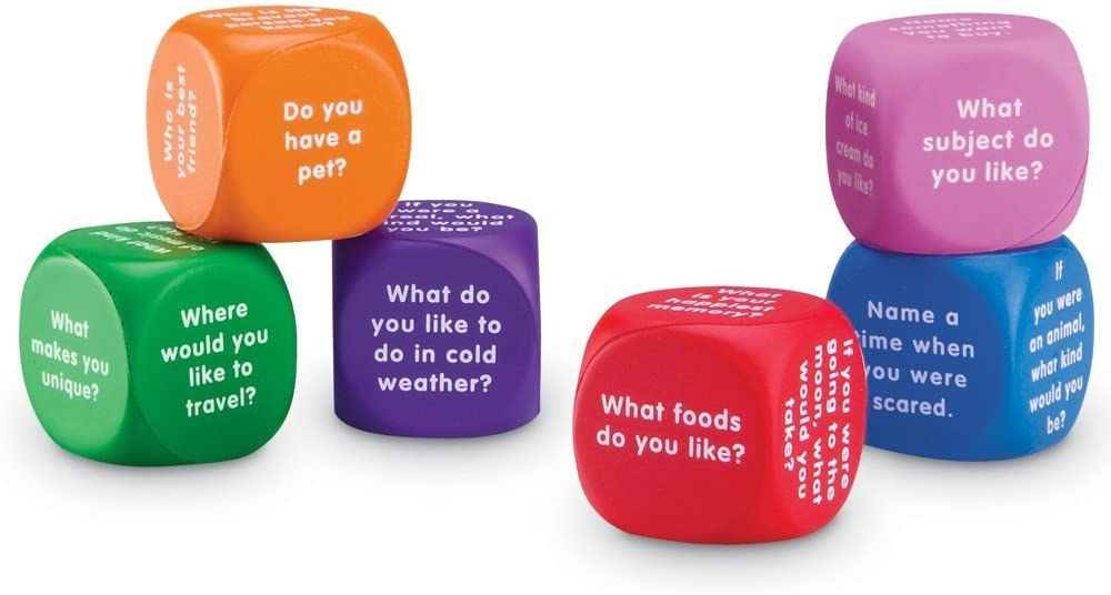 Learning Resources Conversation Cubes