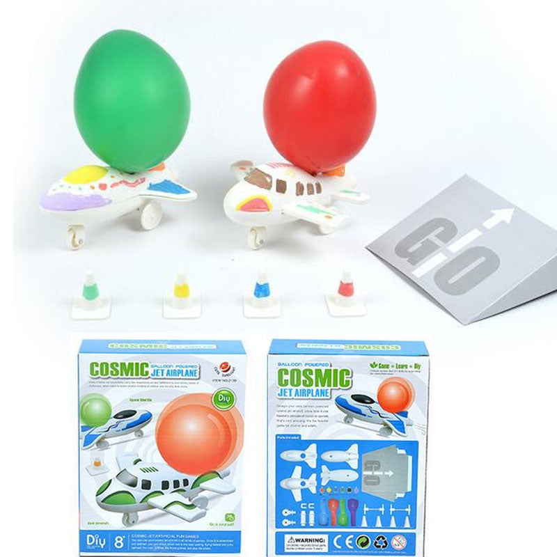 Clearance- Balloon Powered Cosmic Jet Airplane - science experiment - conversion of energy