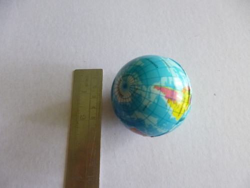 Small Globe - Soft stress Ball - RightToLearn.com.sg
