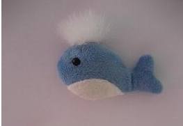 Mini Magnetic Plush Animals - Whale - RightToLearn.com.sg
