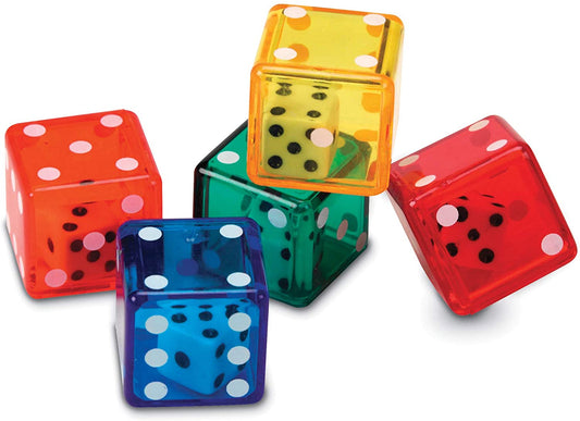 Learning Resources Dice In Dice - set of 10 pcs