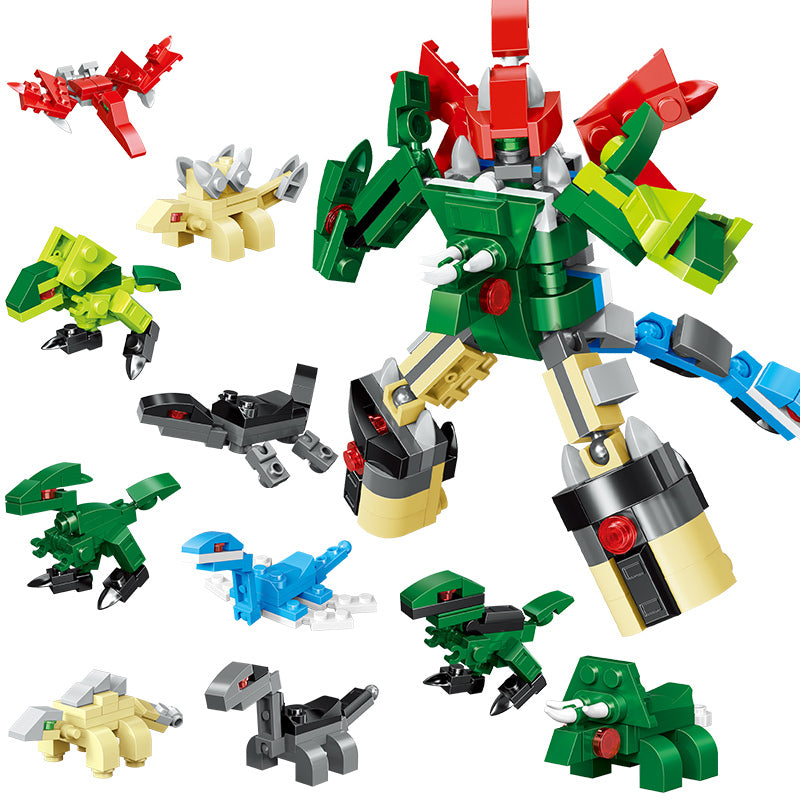 Small Mini Bricks building blocks designs assorted vehicles / dinosaur / police / Superman / Power