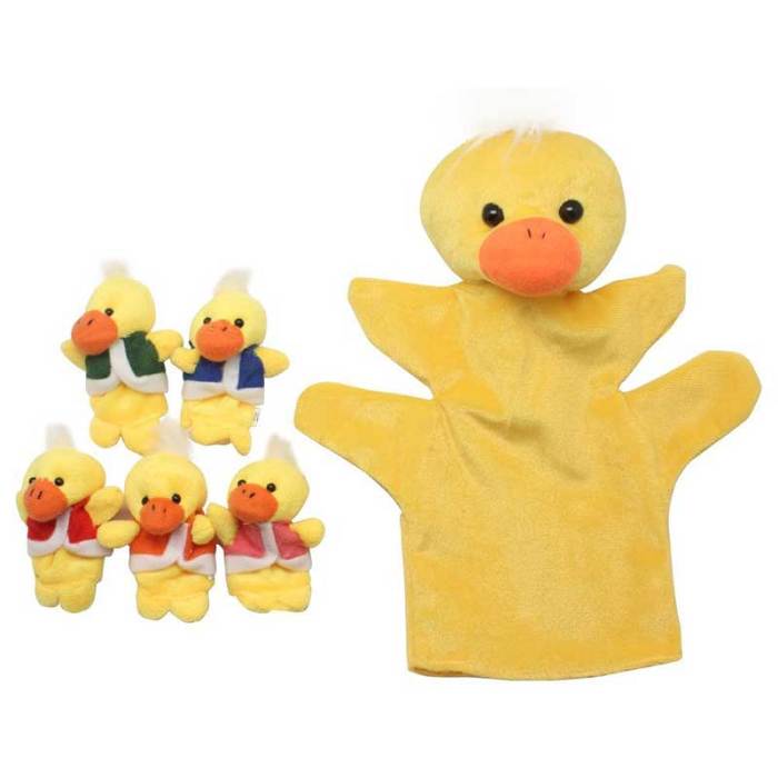 Finger Puppets - 5 Little Ducks & Mother Duck