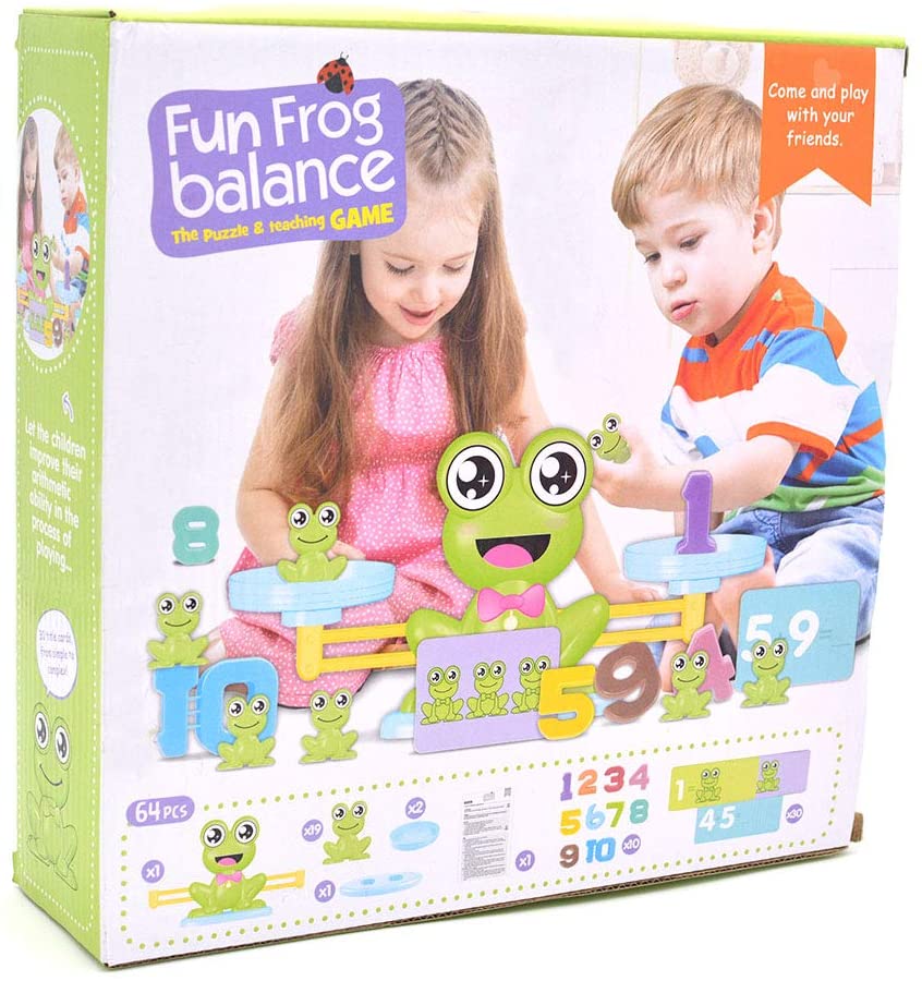 Fun Frog Balance - Educational Math Counting Game STEM