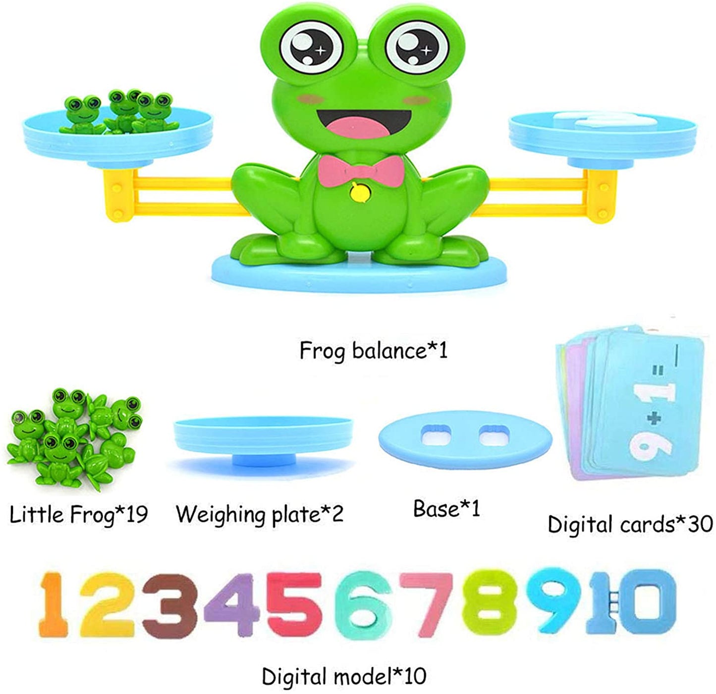 Fun Frog Balance - Educational Math Counting Game STEM