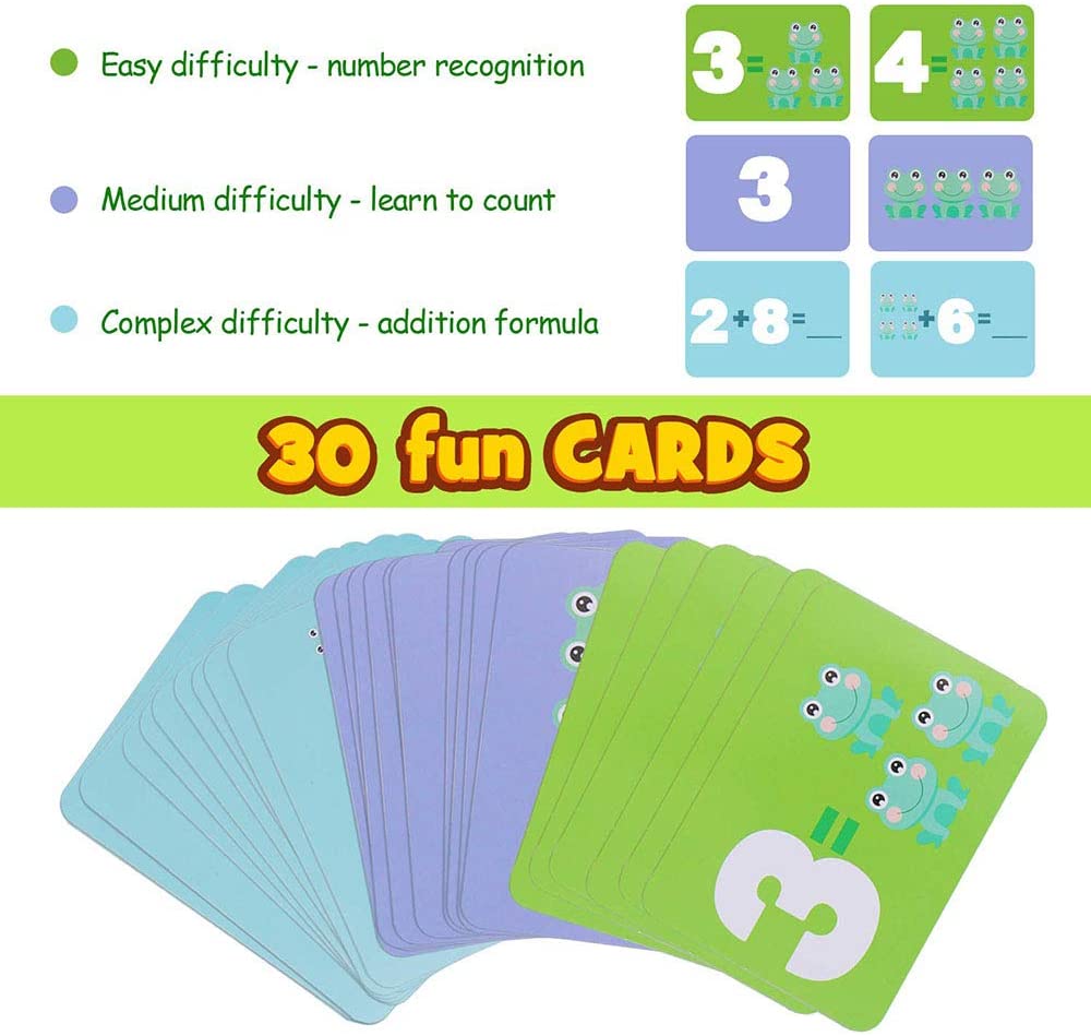 Fun Frog Balance - Educational Math Counting Game STEM