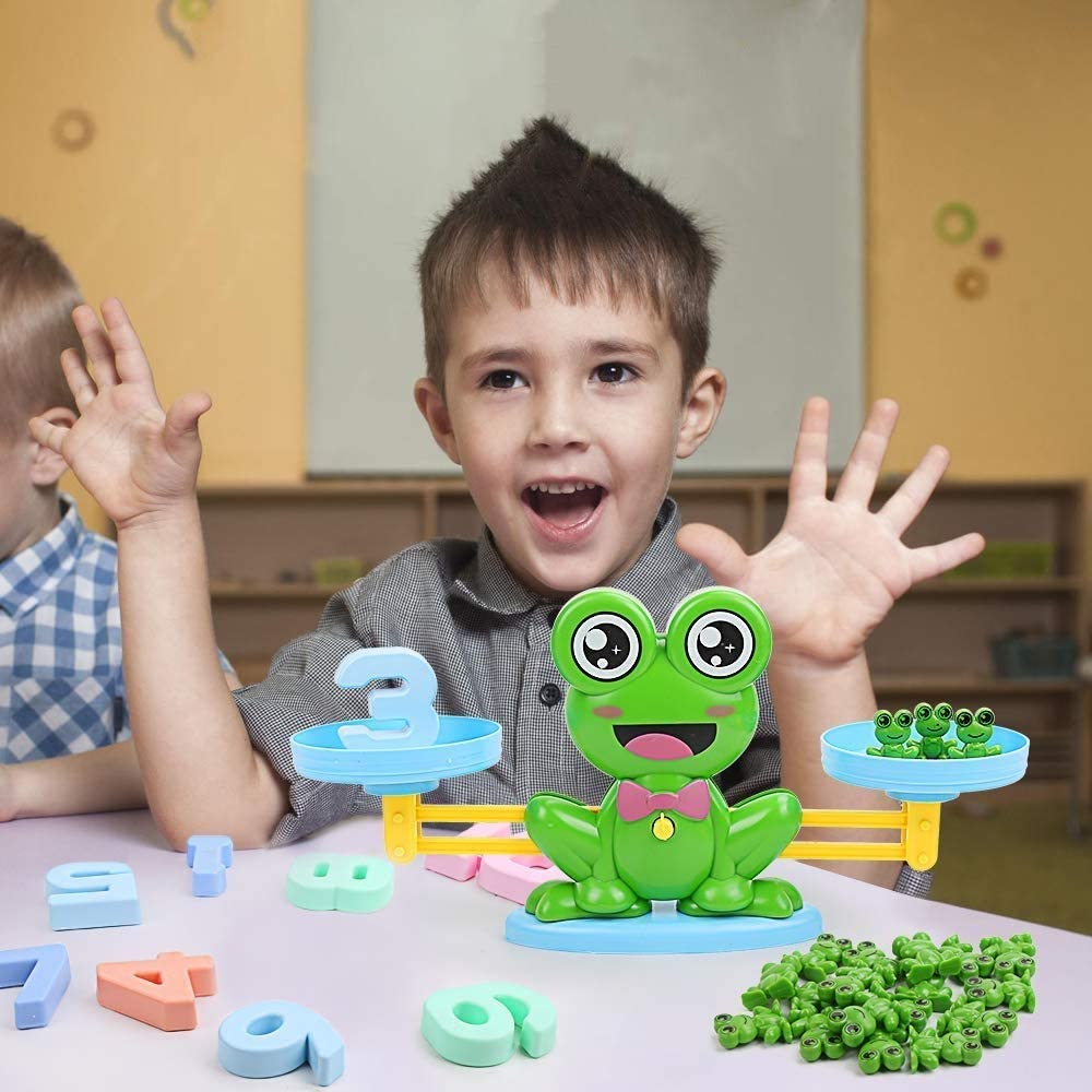 Fun Frog Balance - Educational Math Counting Game STEM