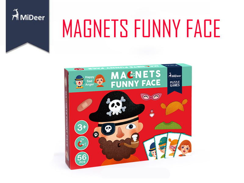 MiDeer Magnetic Funny Face